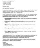 Photo: Letter from the principal